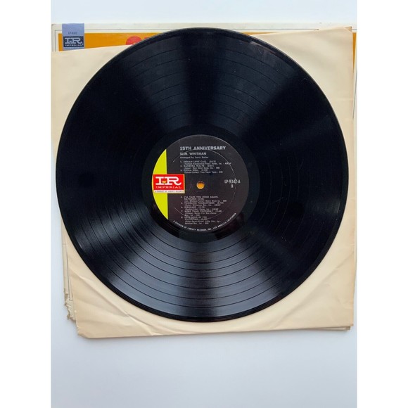 Slim Whitman 15th Anniversary Album / A Travelin' Man LP Imperial Records VG/VG+ - Picture 4 of 11